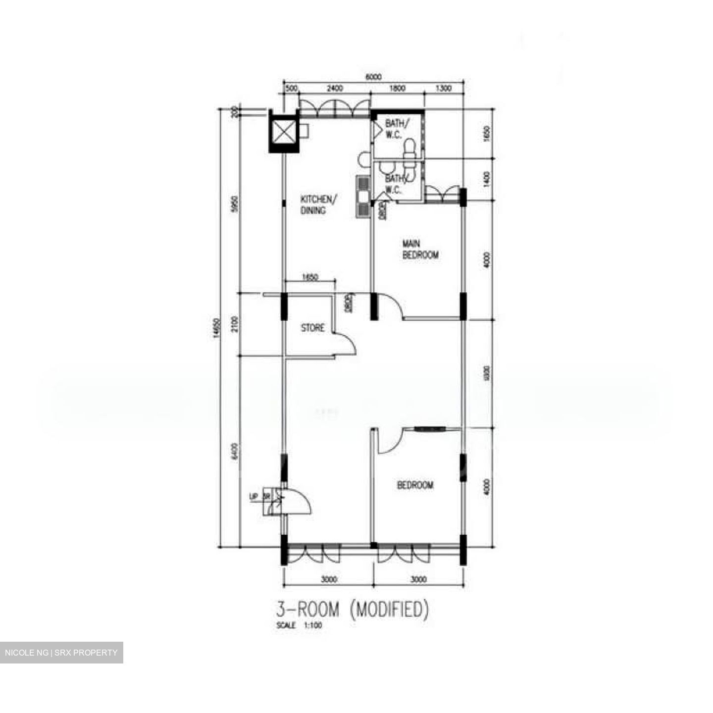Blk 308 Clementi Meadows (Clementi), HDB 3 Rooms #556352681